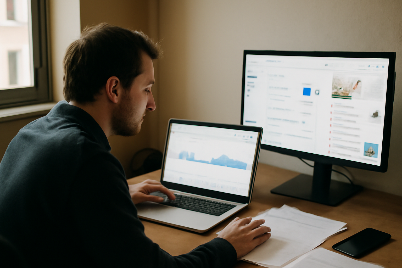 apparaitre dans google sur ordinateur avec Search Console et fiche Google Business Profile