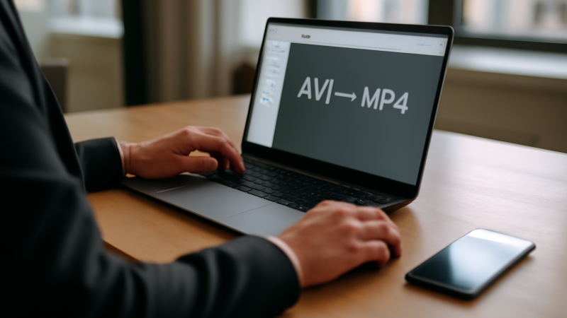 Convertisseur AVI MP4 gratuit : conversion en ligne