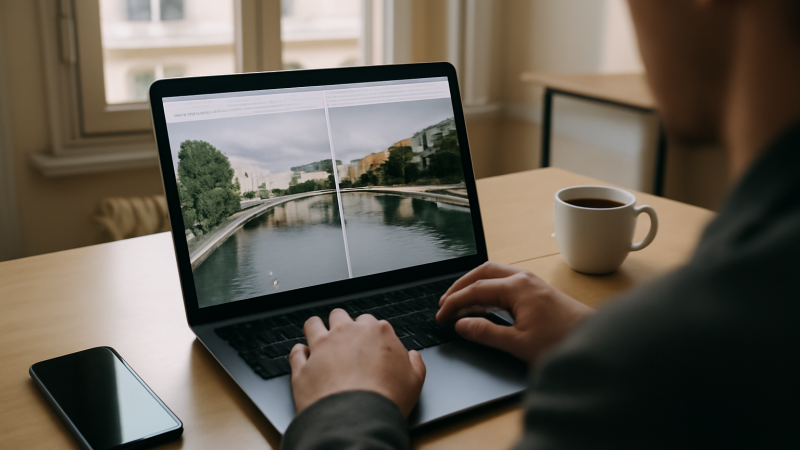 Suppression filigrane photo : outil en ligne