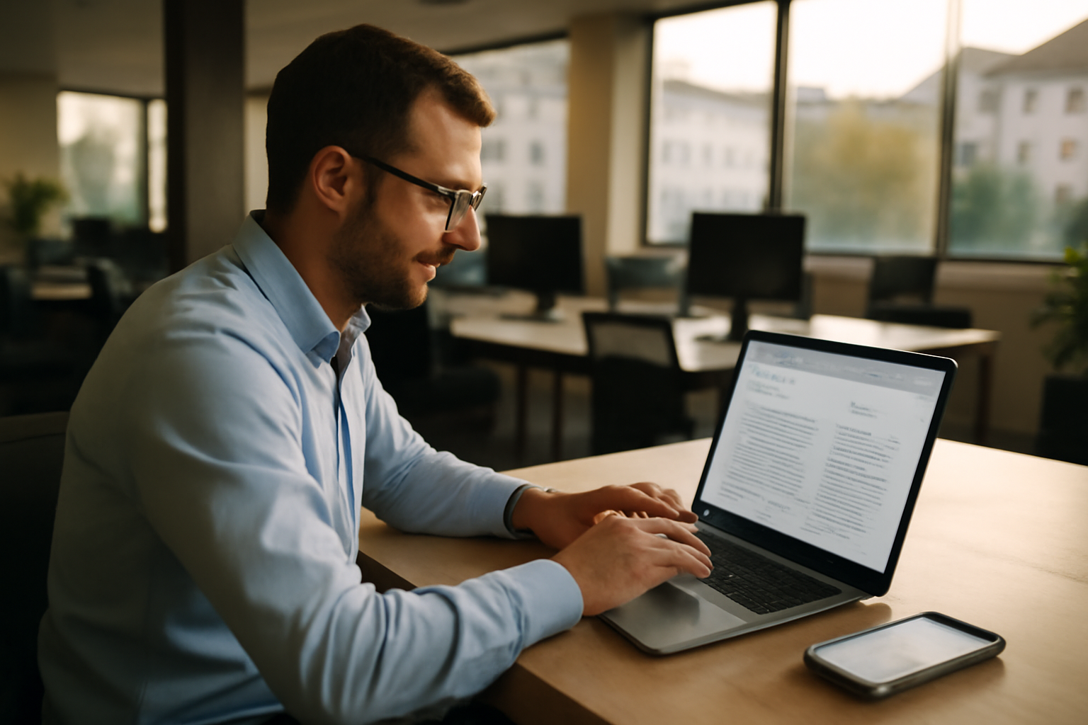 Trouver des adresses email : recherche sur ordinateur avec documents et écran de fiche entreprise