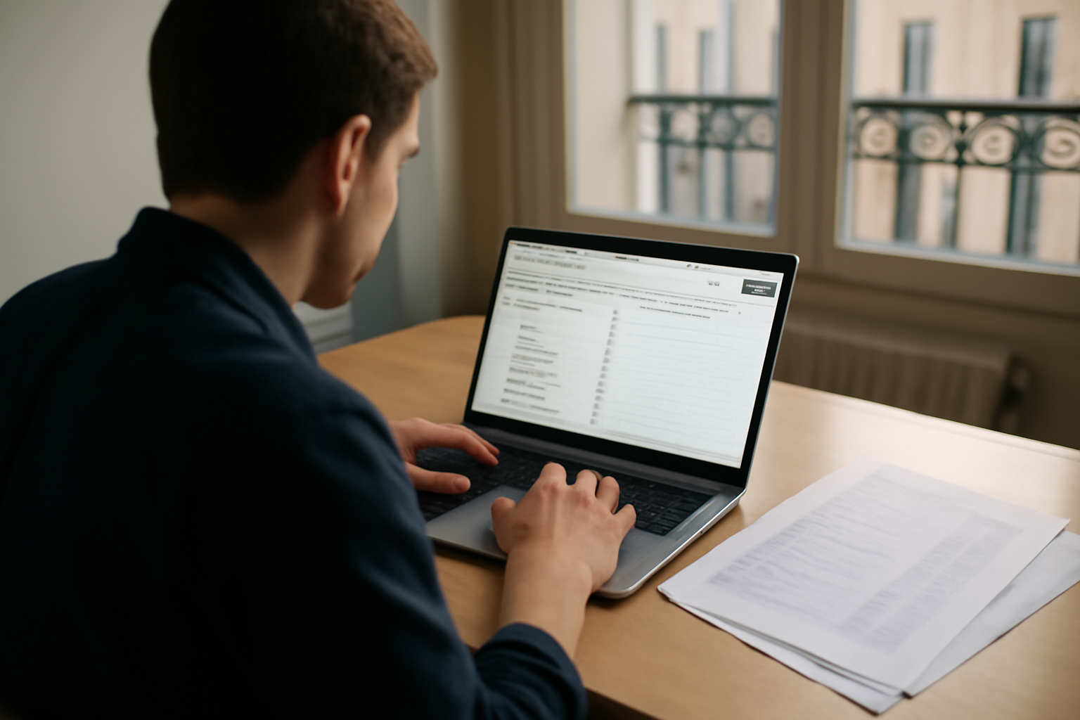 capture d’écran d’un tableur Google Sheets analysant des google query