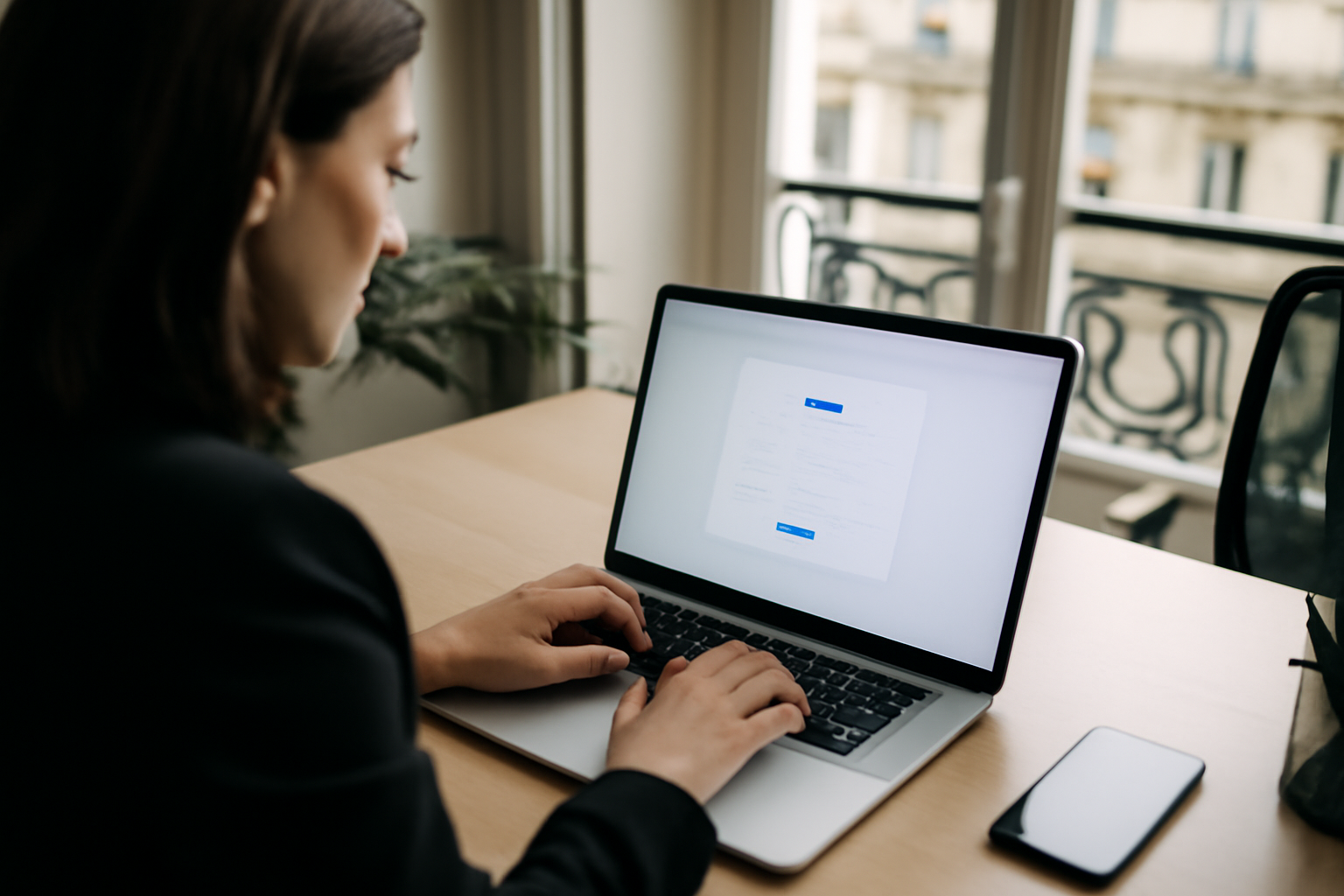 messagerie aol mail : écran de connexion sur ordinateur portable