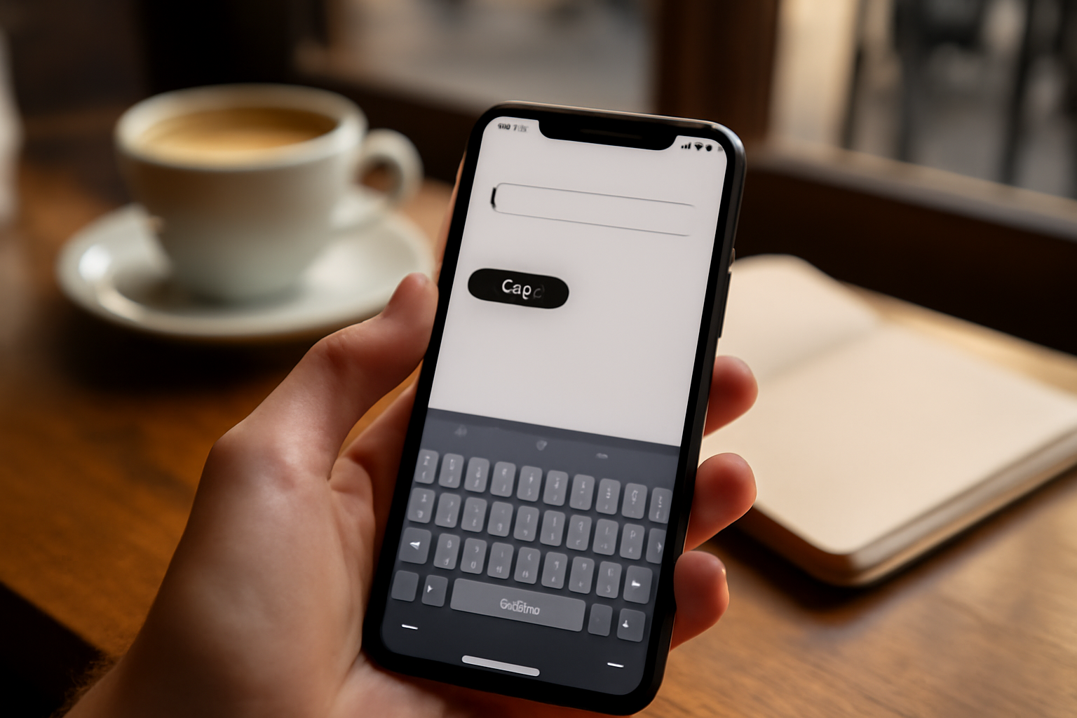 presse papier sur iphone : appui long sur un champ puis bouton Coller