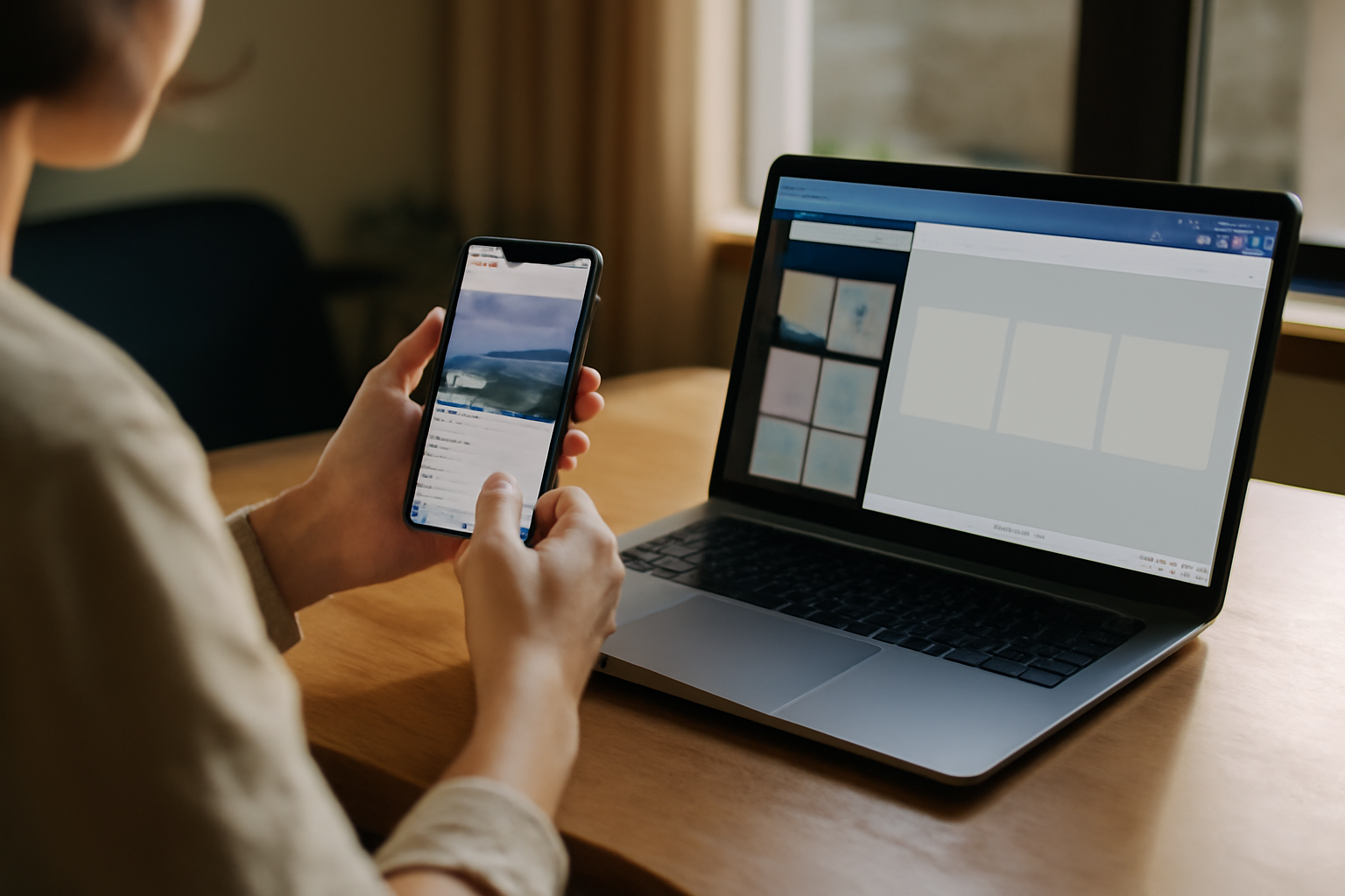 Créer une publication instagram sur mobile avec un carrousel Canva